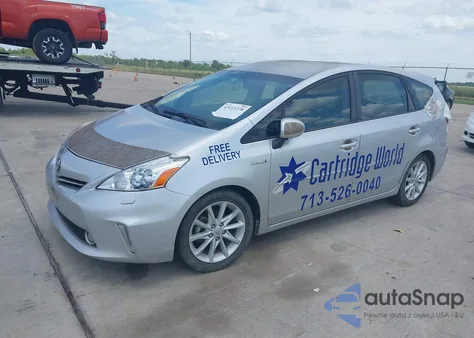 2012 Toyota Prius V Five из США, поврежденный, VIN JTDZN3EU2C3025796